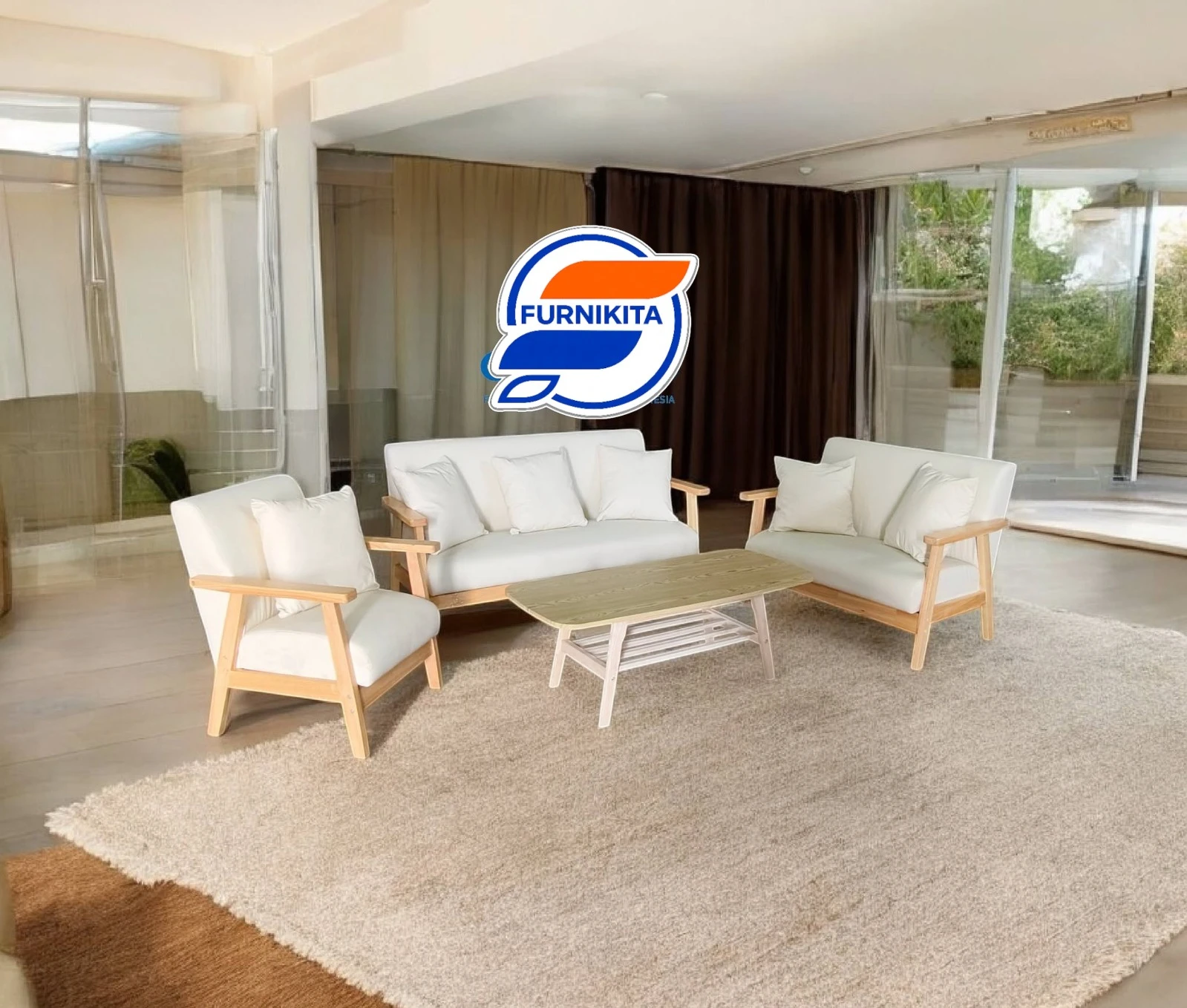 Meja Sofa - CS14 / CS4.608 + XS1.2m