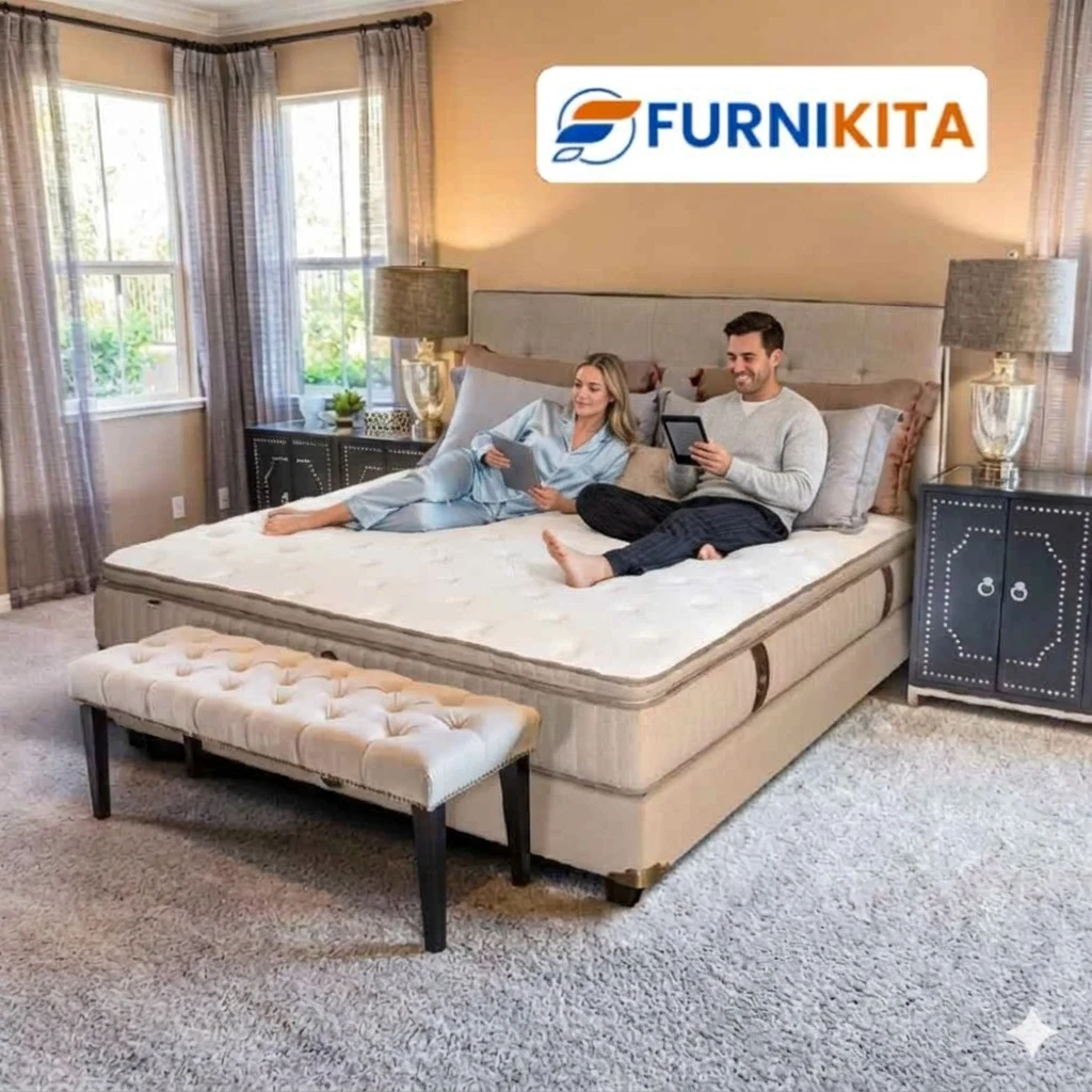 Kasur Springbed - Quantum Maxwell Spring Latex