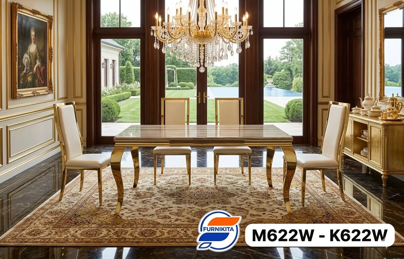 Meja Makan 4k - M622W - K622W