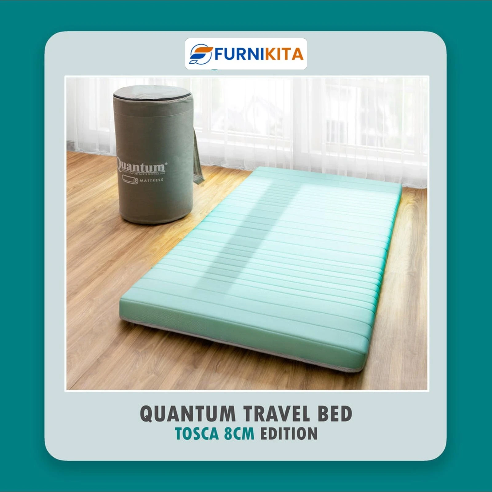 Quantum Travel Bed Tosca Edition 8cm