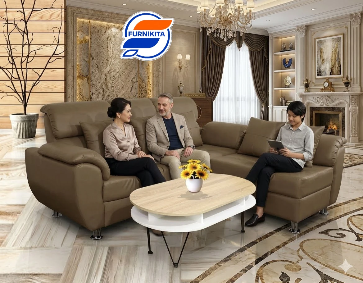 Sofa L Minimalis (Type Montreal Modern)